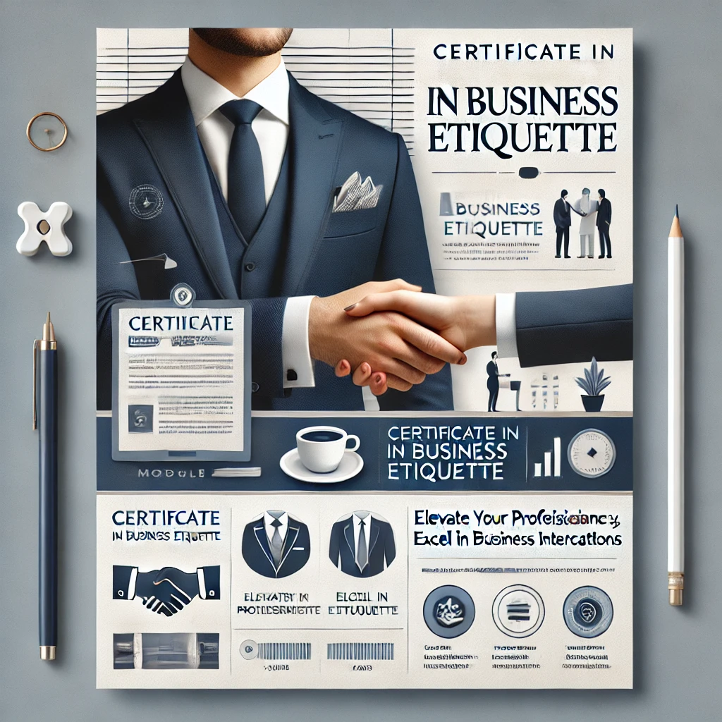 Certificate in Business Etiquette - itrcacademy.com