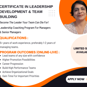 Certificate in Leadership Development & Team Building