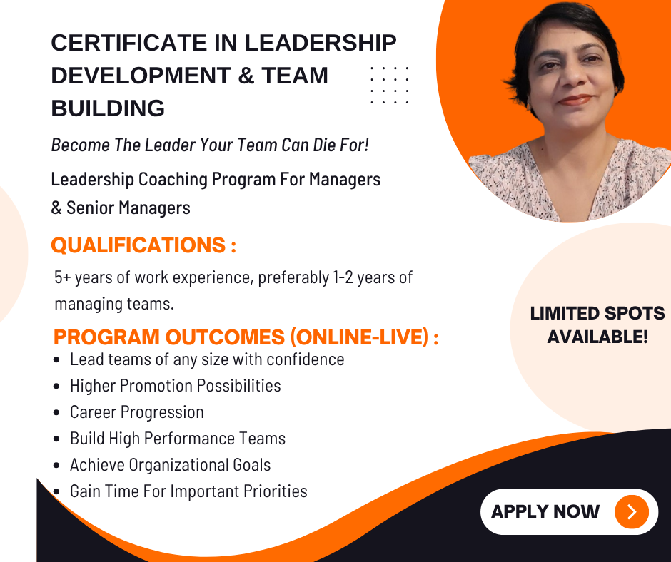 Certificate in Leadership Development & Team Building