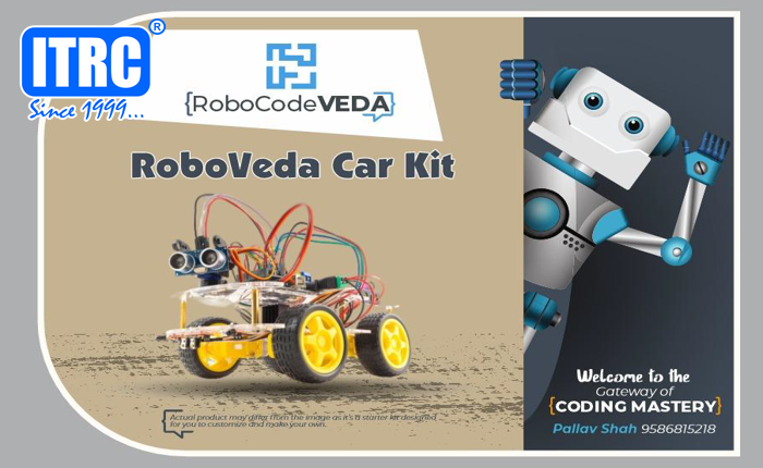 Robo Codeveda Remote-Controlled Car Workshop (3-Wheel)